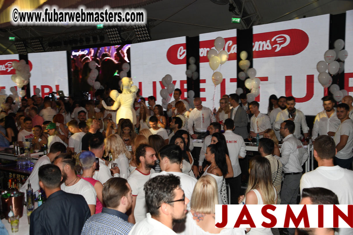 BongaCams SENSATION Party (White Party)