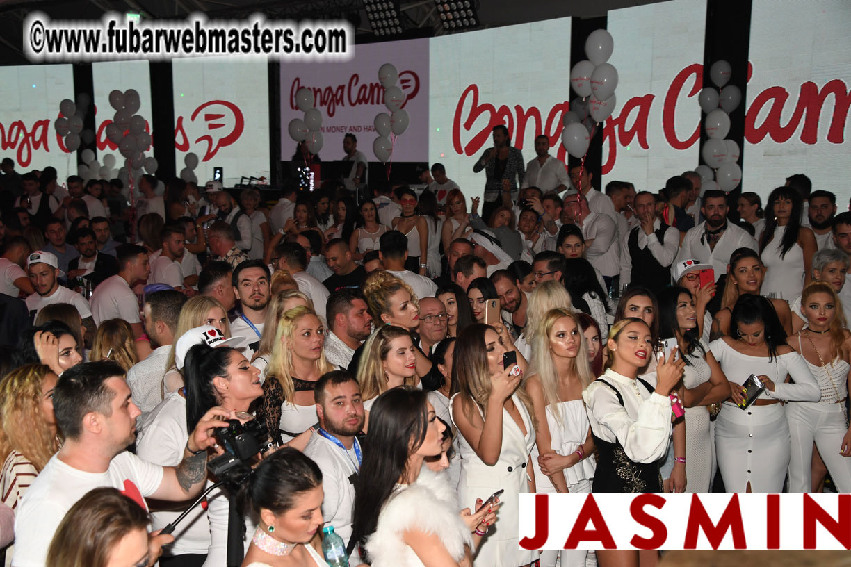 BongaCams SENSATION Party (White Party)