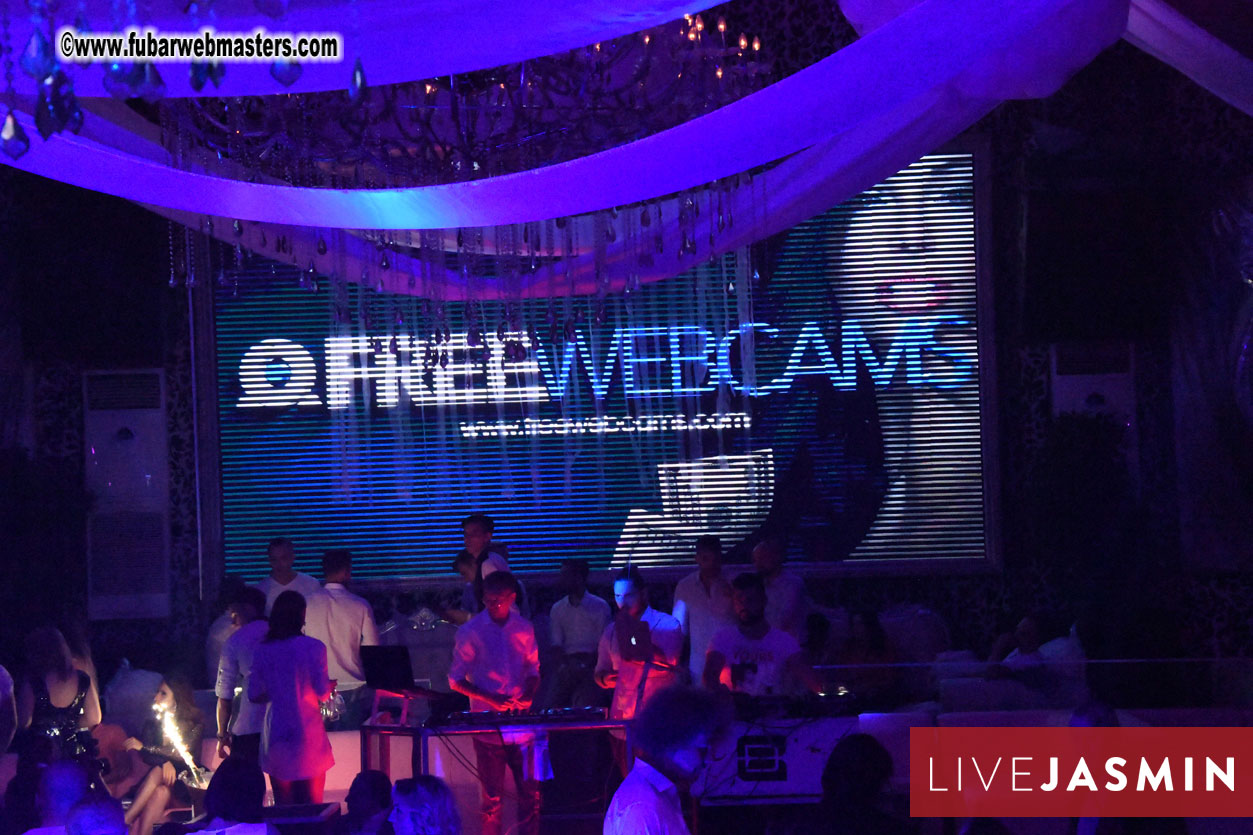 FreeWebCams White Party @ Bellagio Club