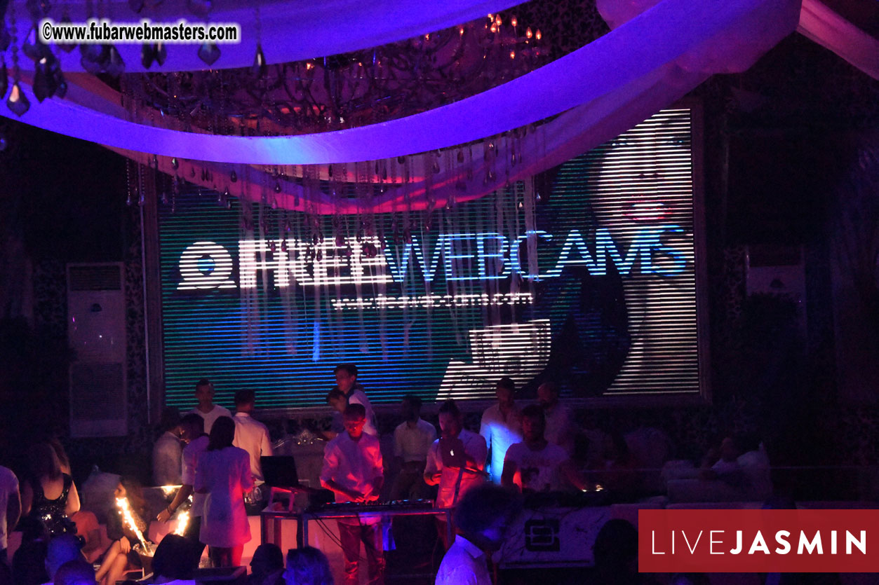 FreeWebCams White Party @ Bellagio Club