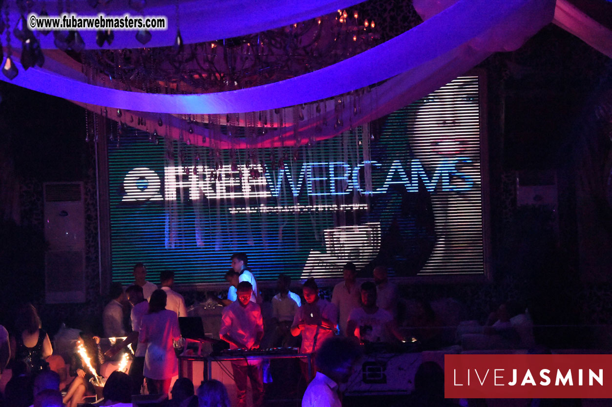 FreeWebCams White Party @ Bellagio Club