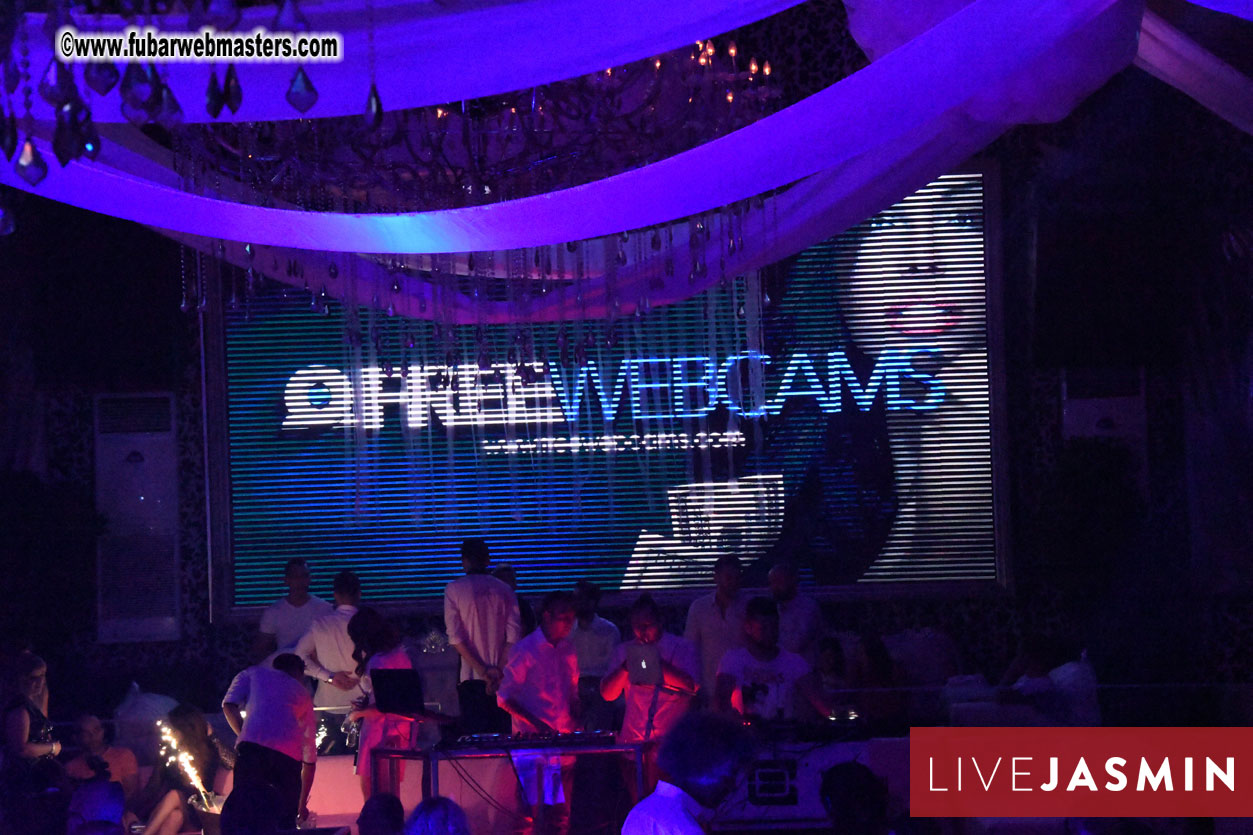 FreeWebCams White Party @ Bellagio Club