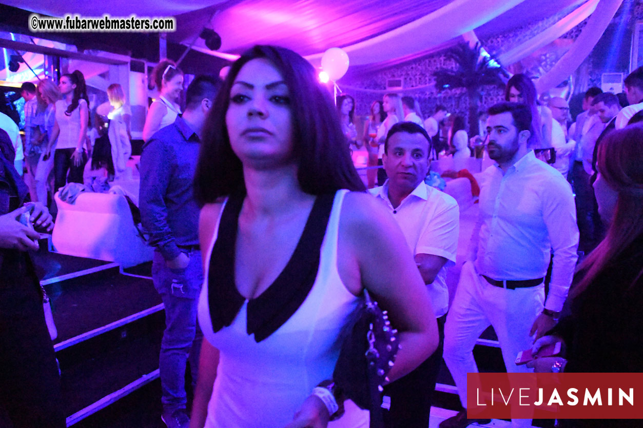 FreeWebCams White Party @ Bellagio Club