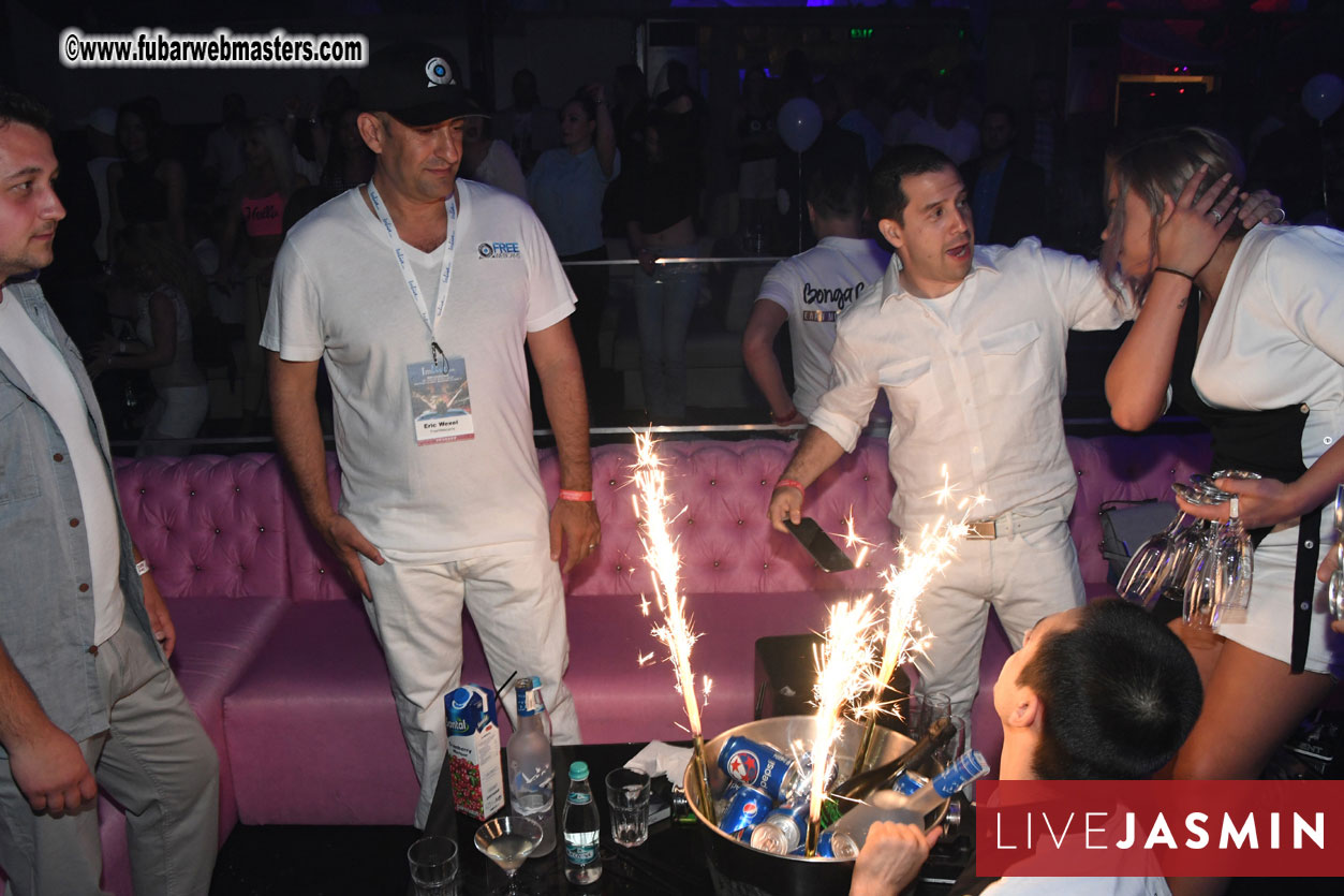 FreeWebCams White Party @ Bellagio Club