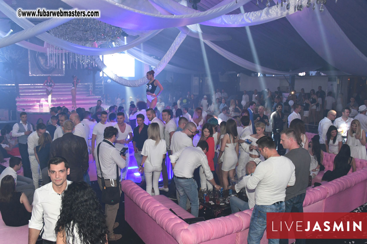 FreeWebCams White Party @ Bellagio Club