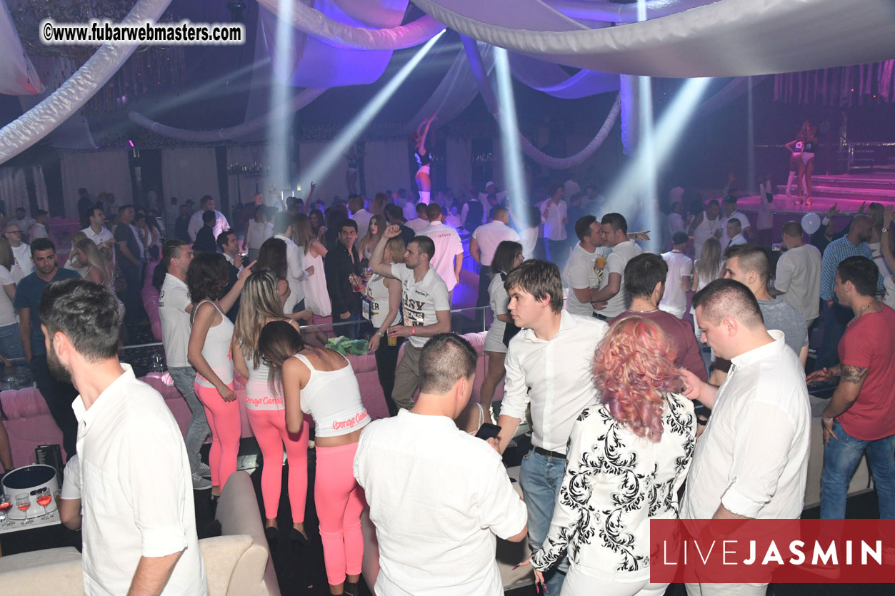 FreeWebCams White Party @ Bellagio Club