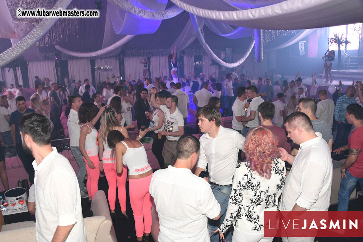 FreeWebCams White Party @ Bellagio Club