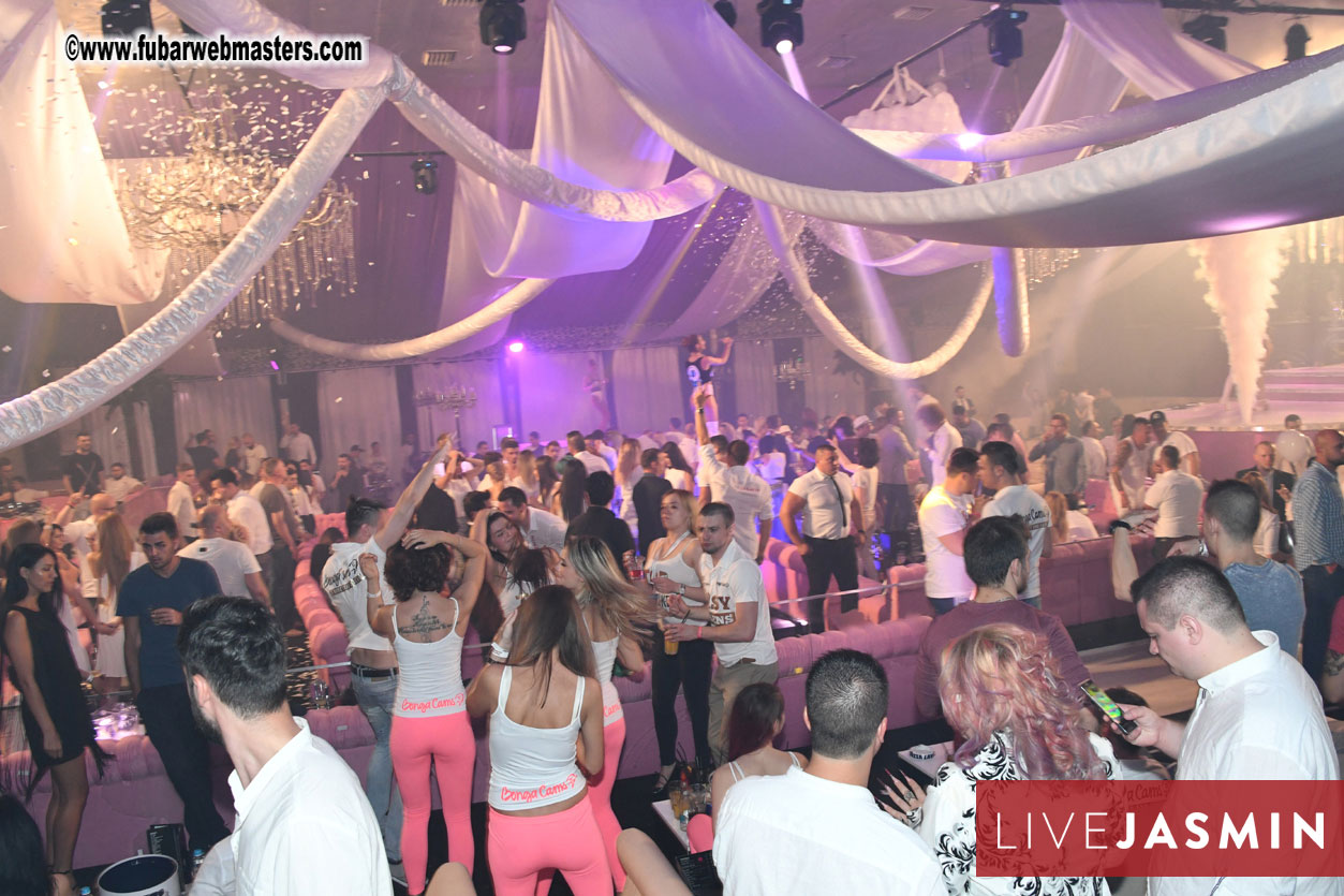 FreeWebCams White Party @ Bellagio Club