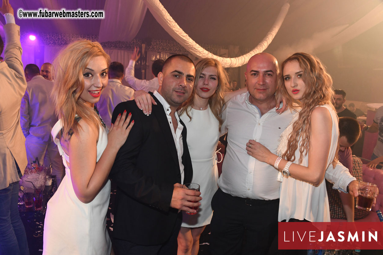 FreeWebCams White Party @ Bellagio Club