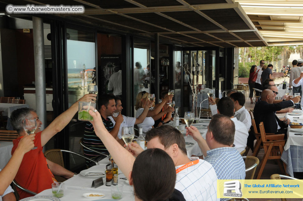 Dinner at the Catamaran