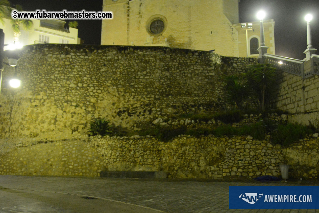 Sitges at night