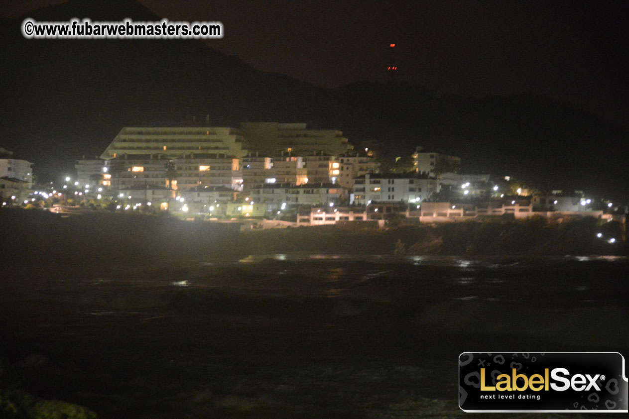 Sitges at night