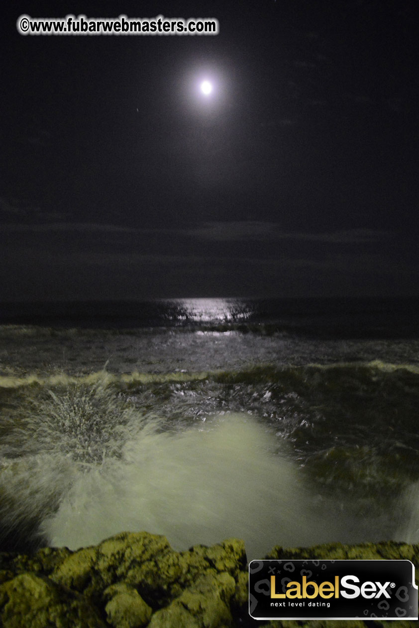 Sitges at night