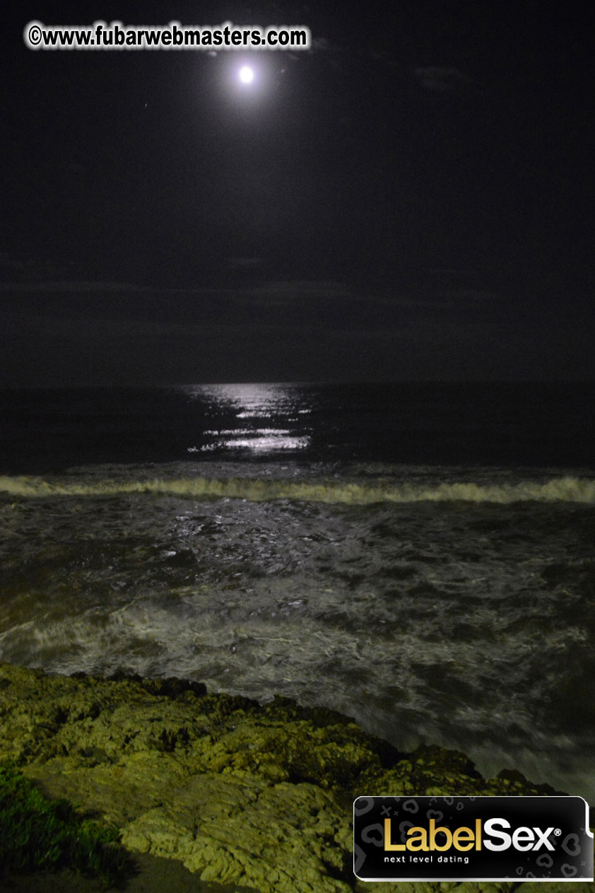 Sitges at night