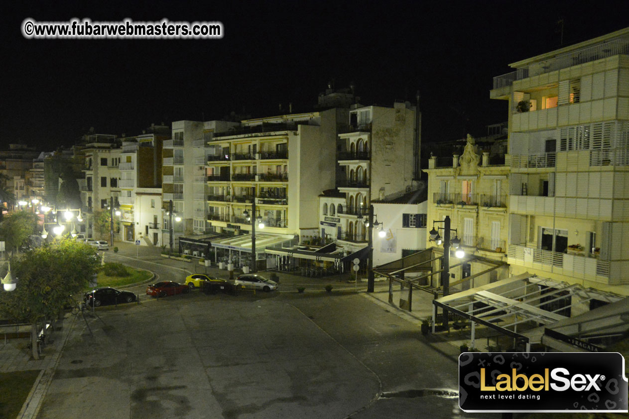 Sitges at night