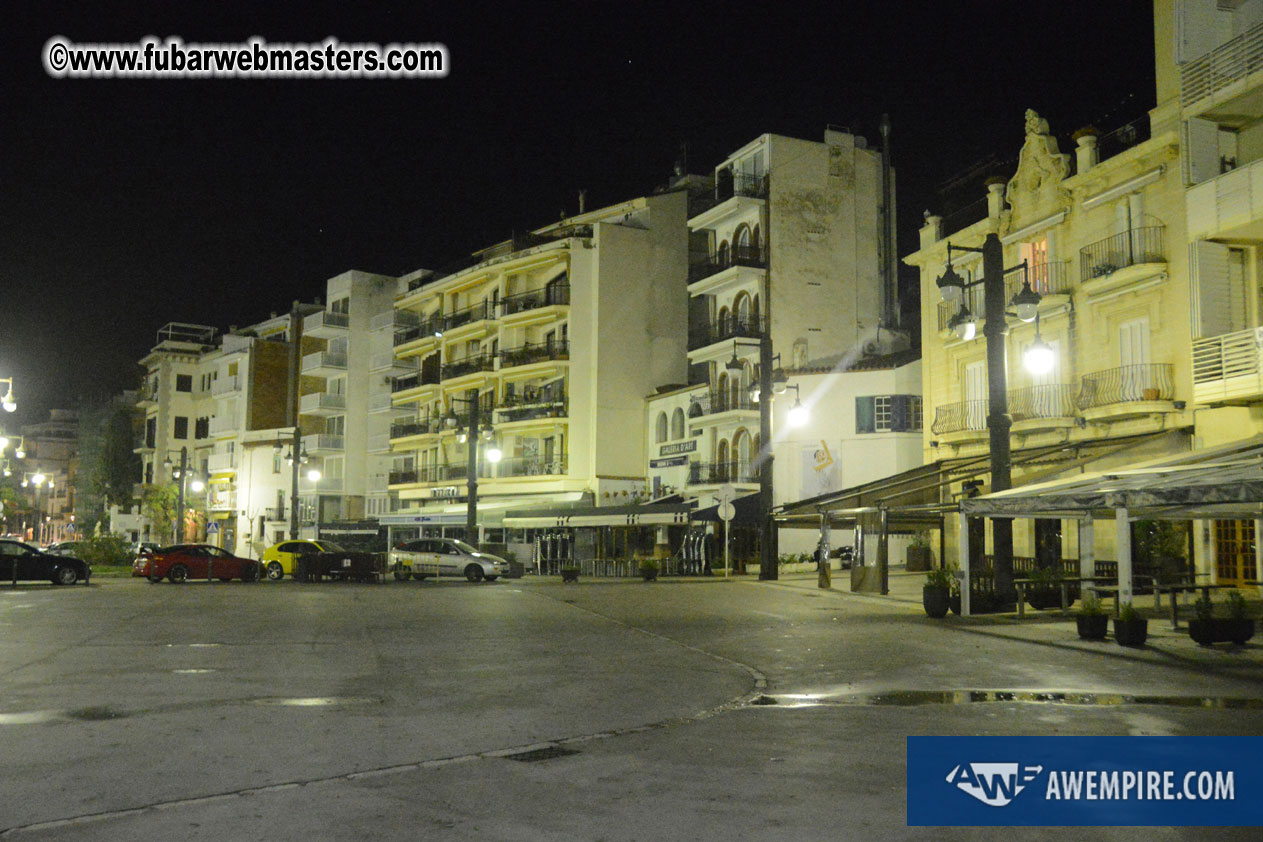 Sitges at night