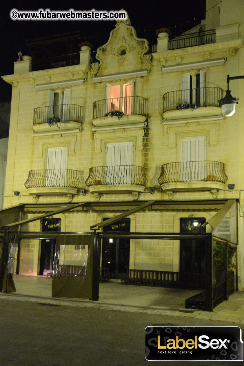 Sitges at night