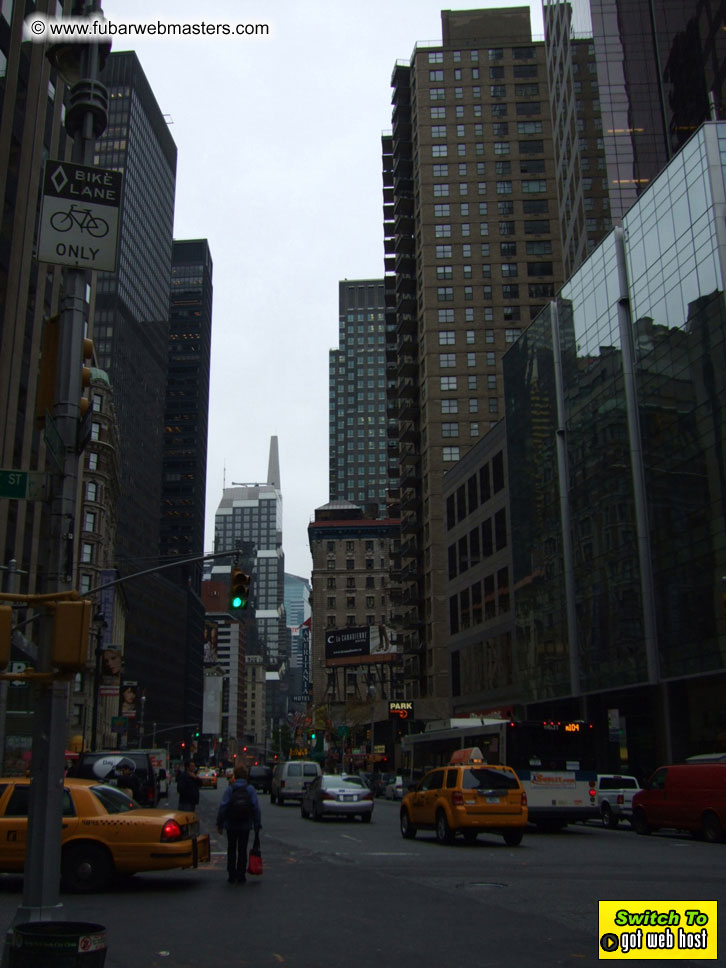 sightseeing in New York and Ad Tech