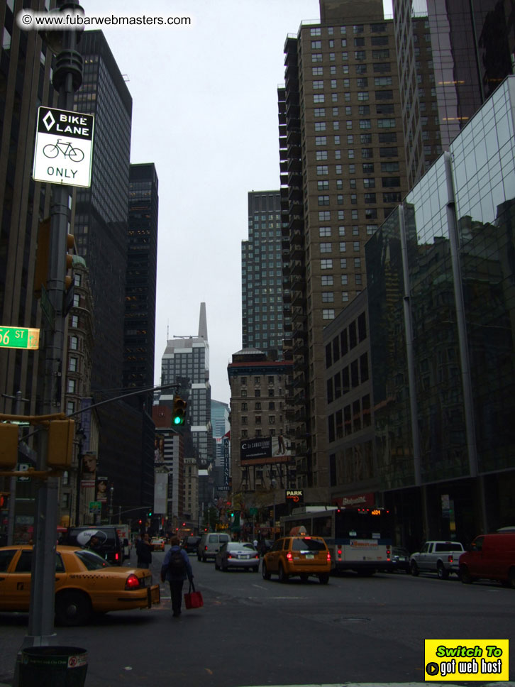 sightseeing in New York and Ad Tech