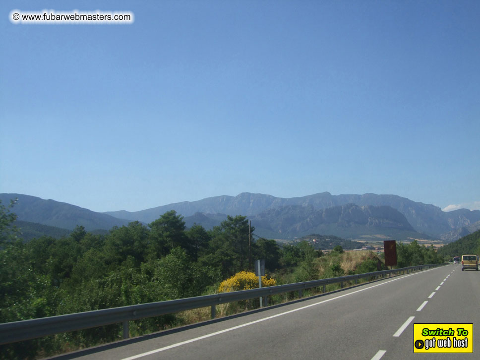 The drive to Andorra