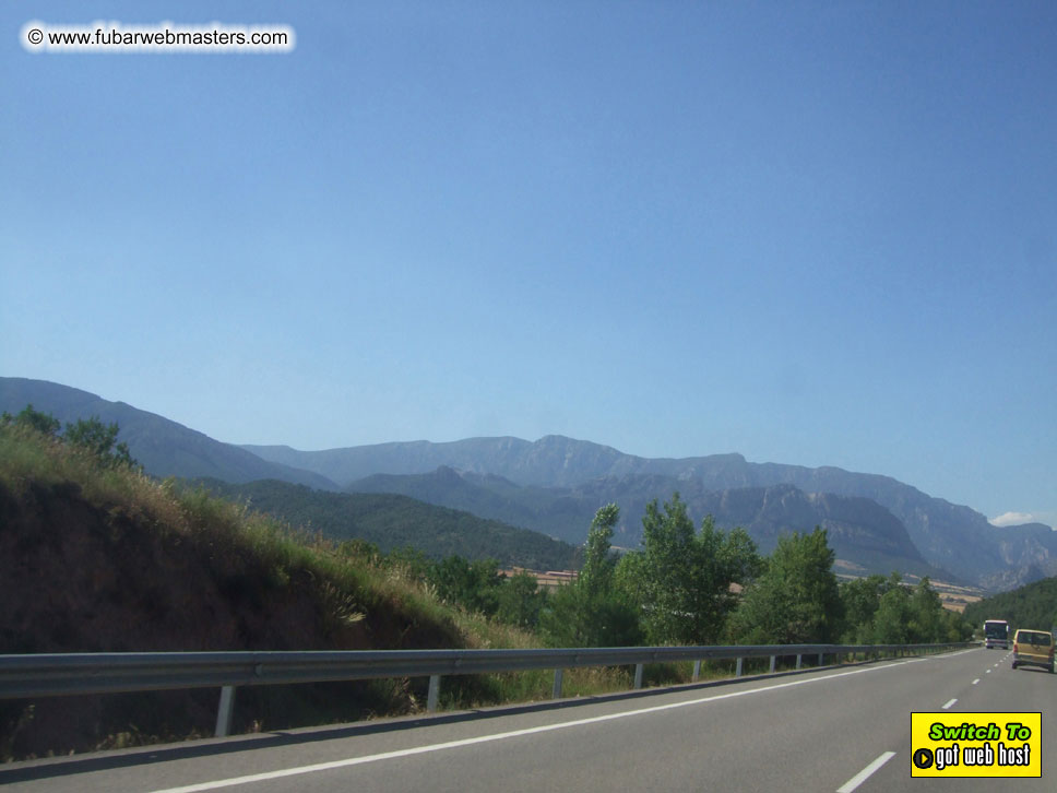 The drive to Andorra