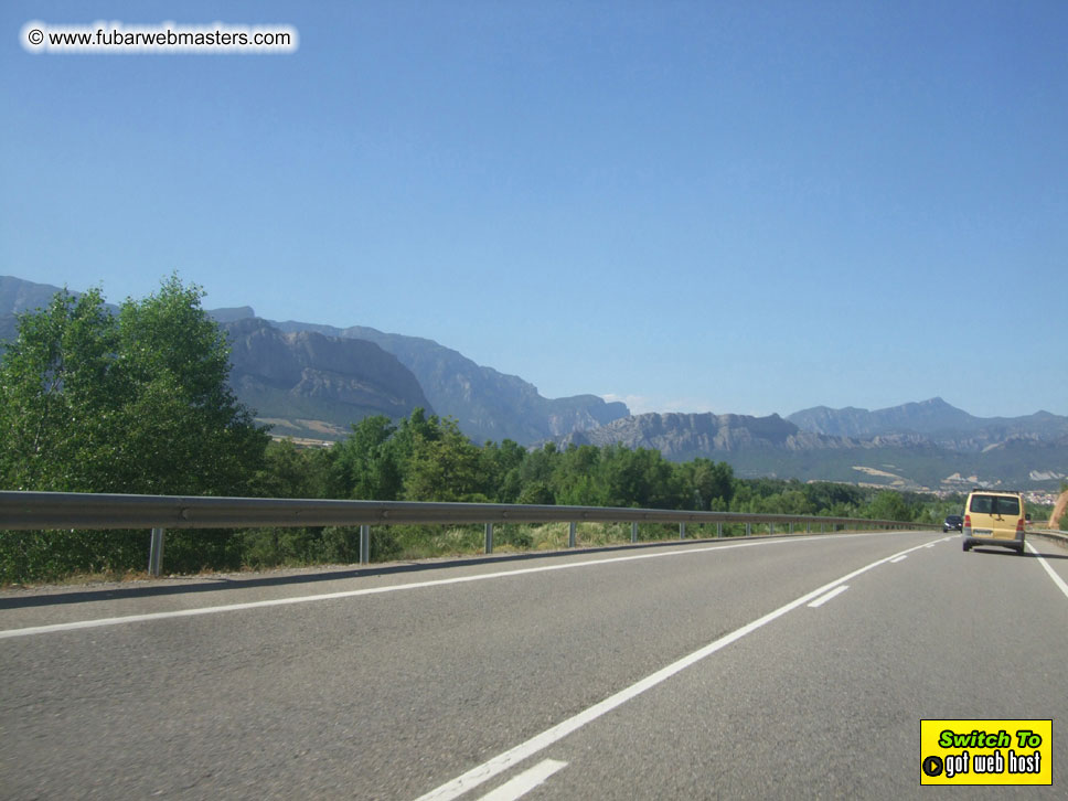 The drive to Andorra