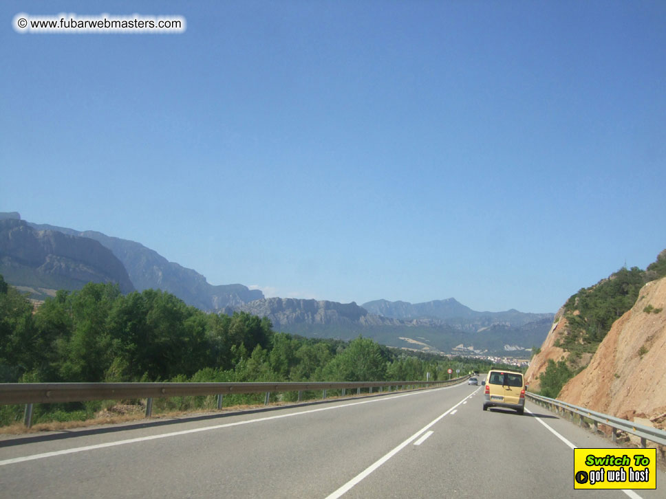 The drive to Andorra