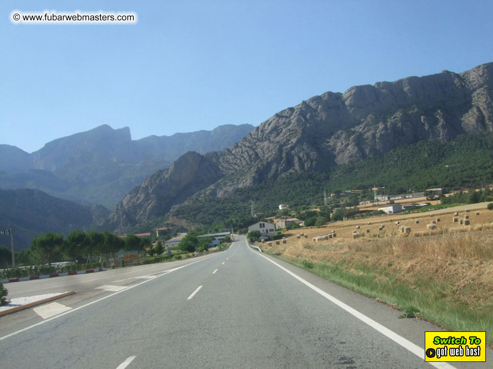 The drive to Andorra