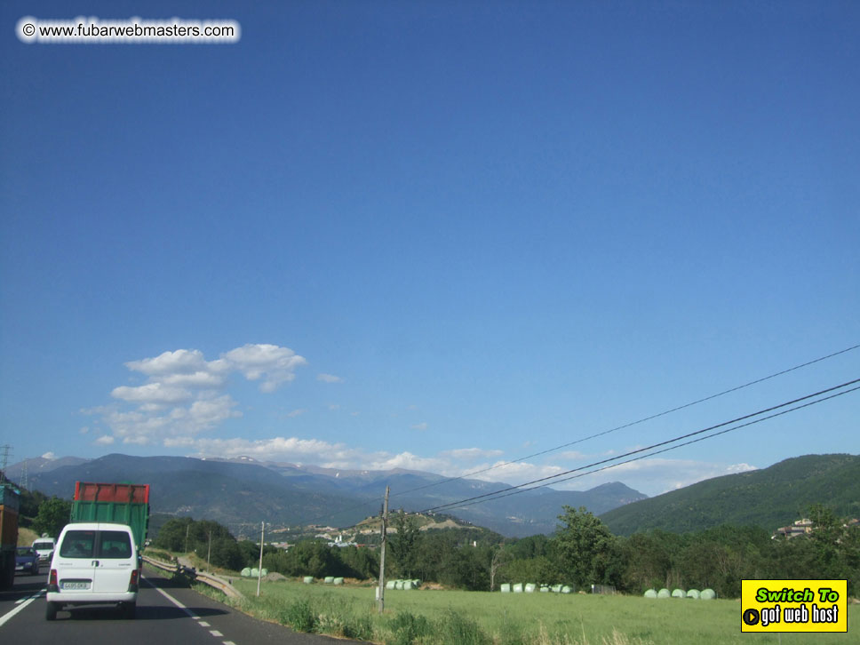 The drive to Andorra