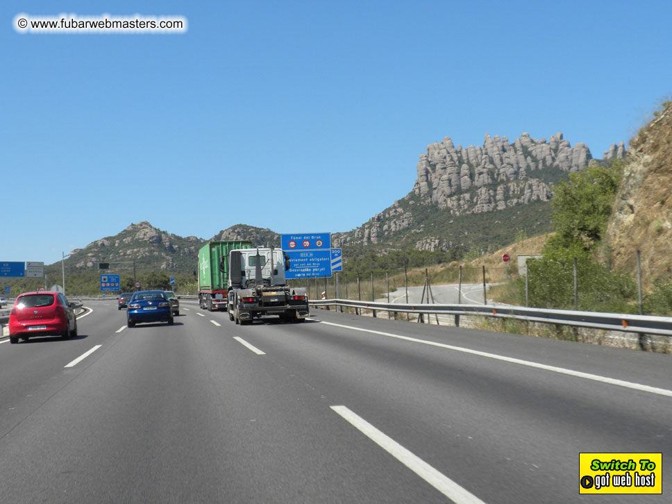 The drive to Andorra