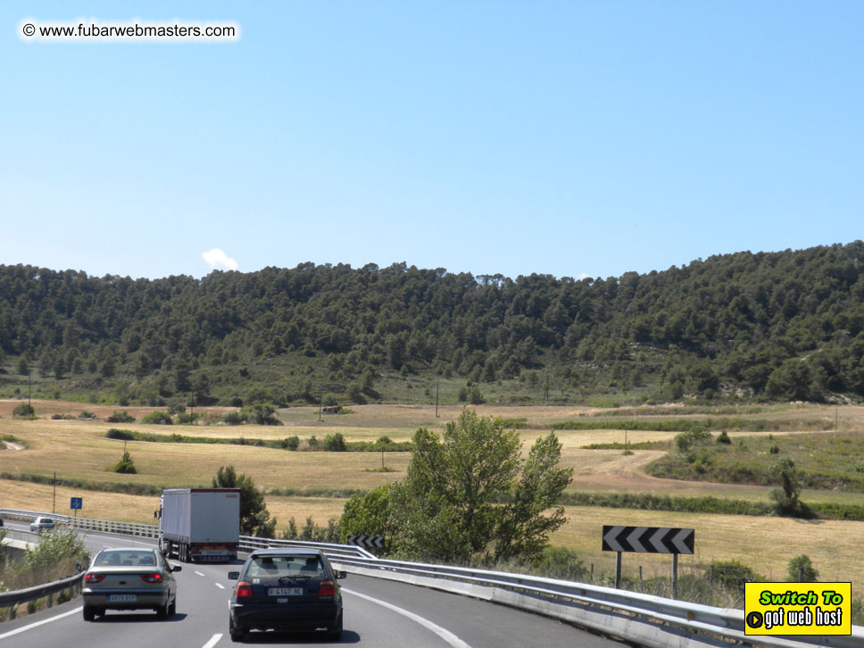 The drive to Andorra