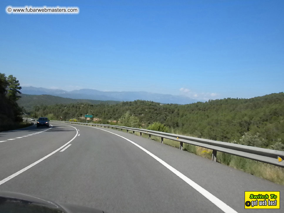 The drive to Andorra