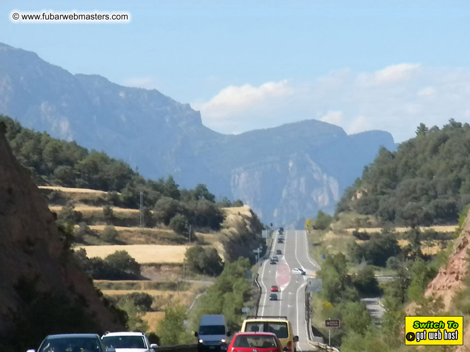 The drive to Andorra