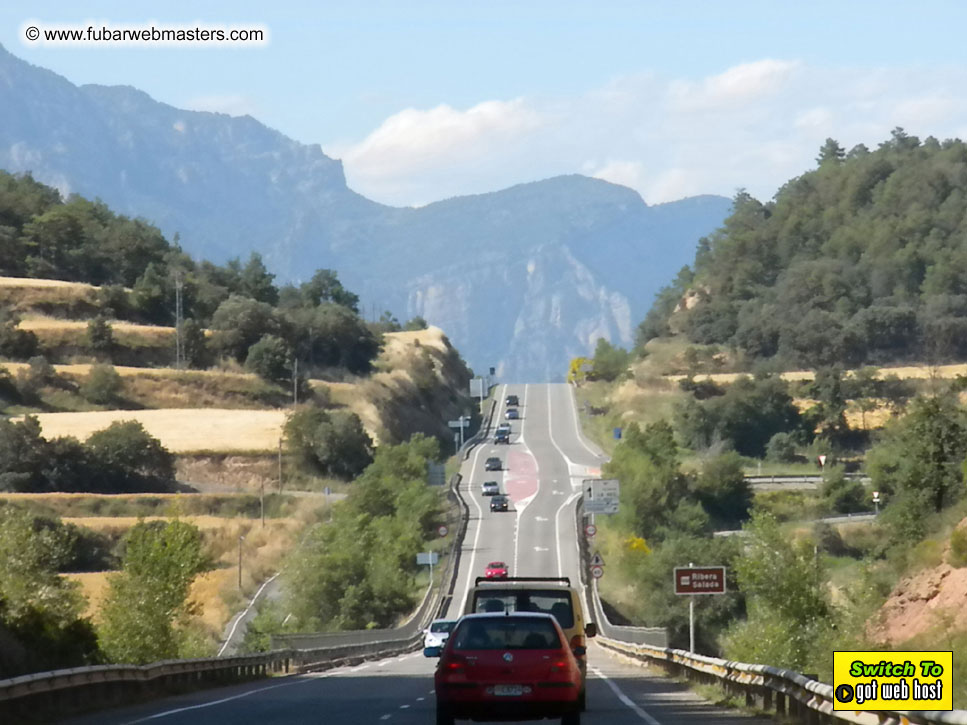 The drive to Andorra