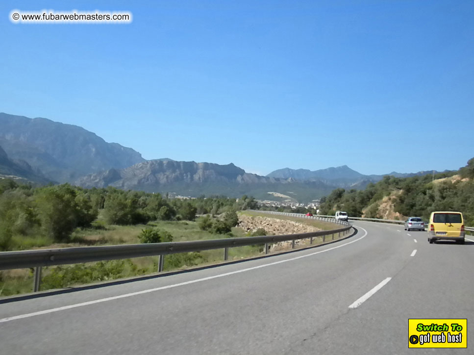 The drive to Andorra