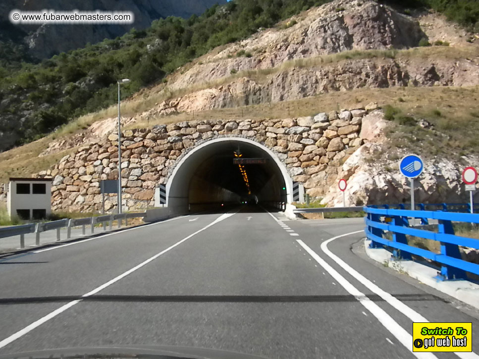 The drive to Andorra