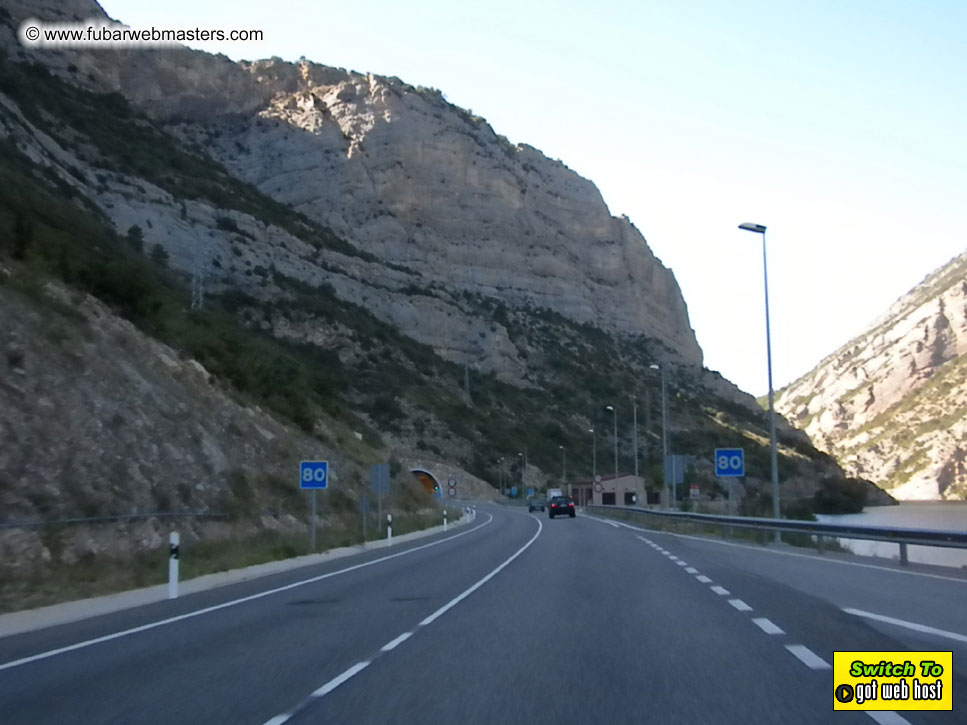 The drive to Andorra