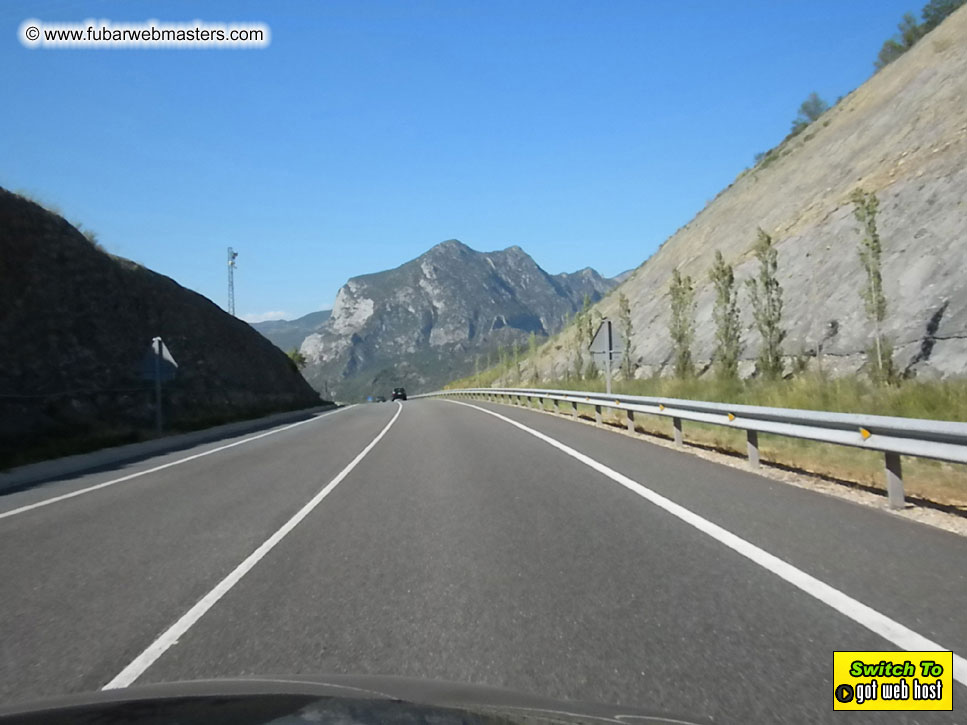 The drive to Andorra