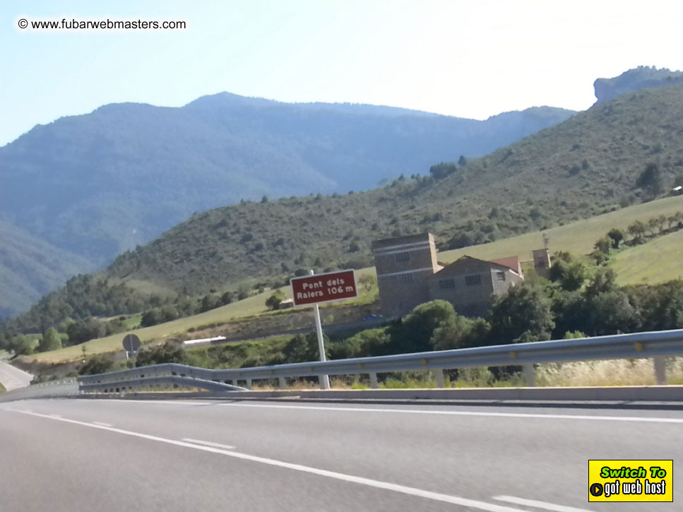 The drive to Andorra