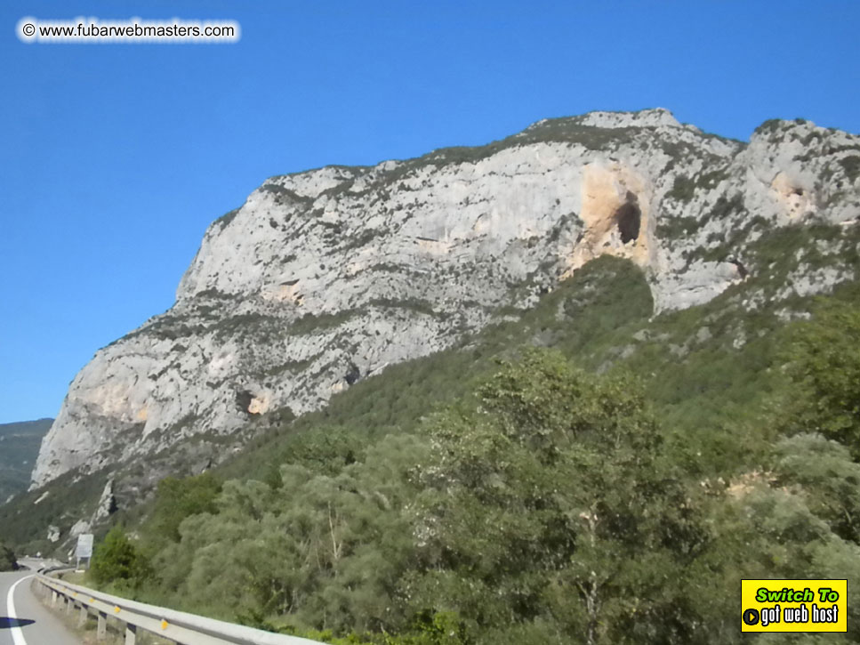 The drive to Andorra