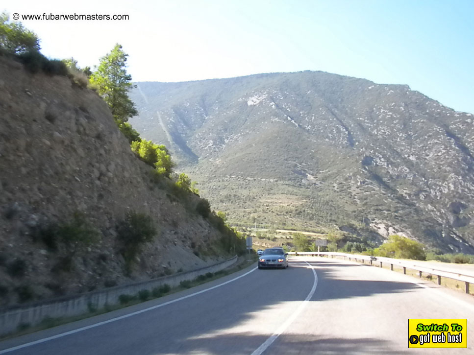 The drive to Andorra