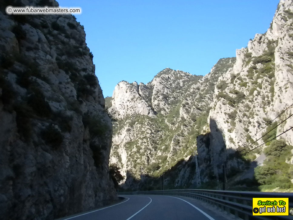 The drive to Andorra