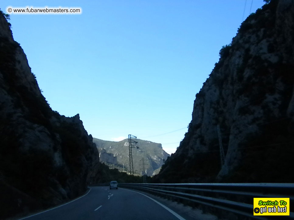 The drive to Andorra