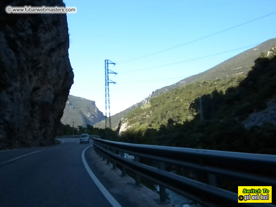 The drive to Andorra