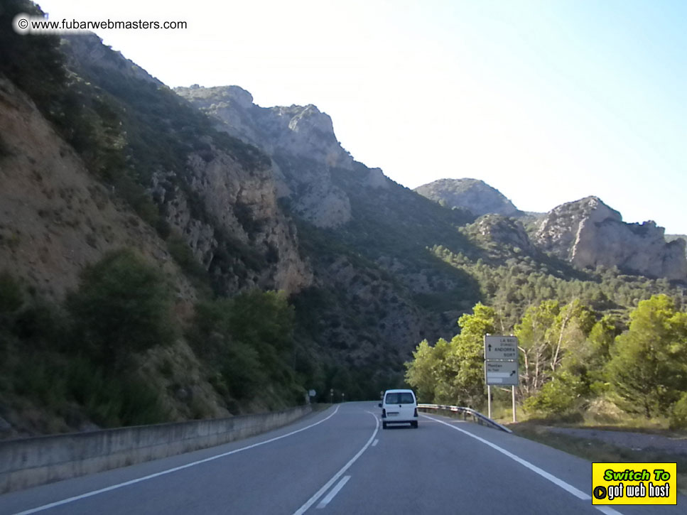 The drive to Andorra