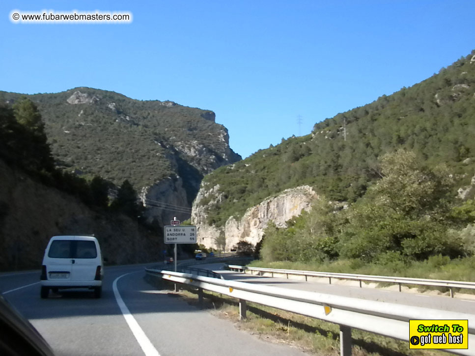 The drive to Andorra