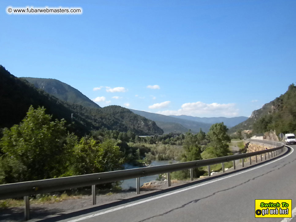 The drive to Andorra