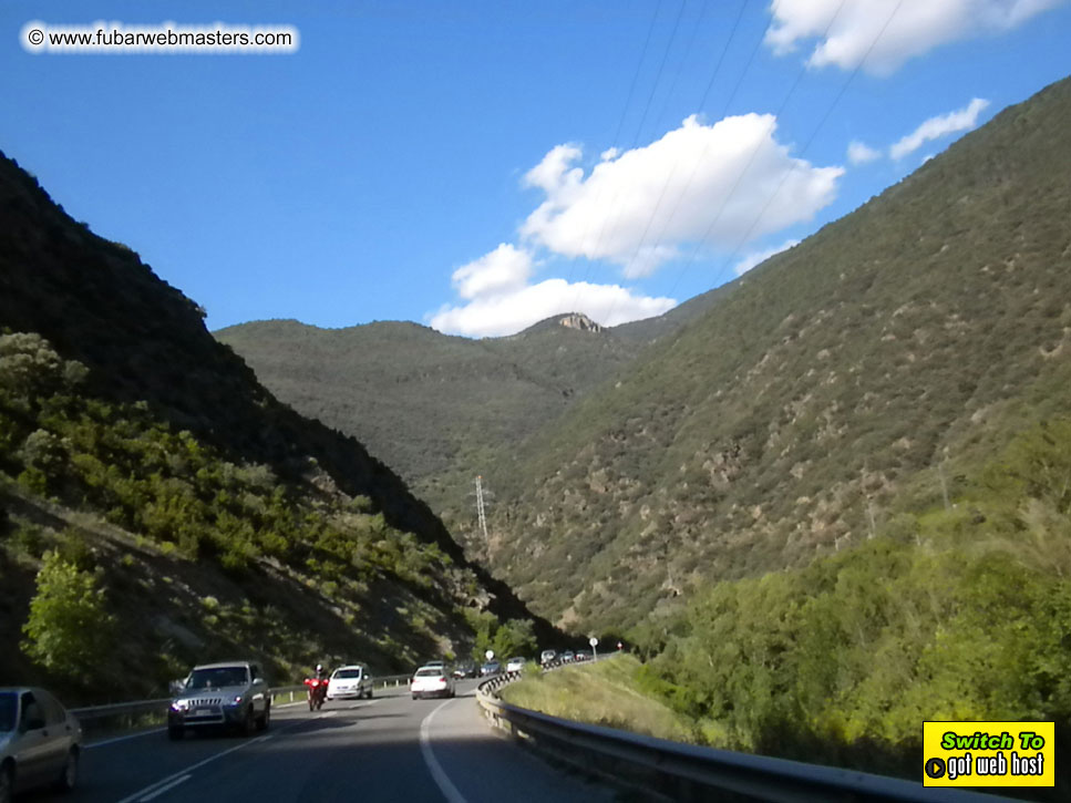 The drive to Andorra