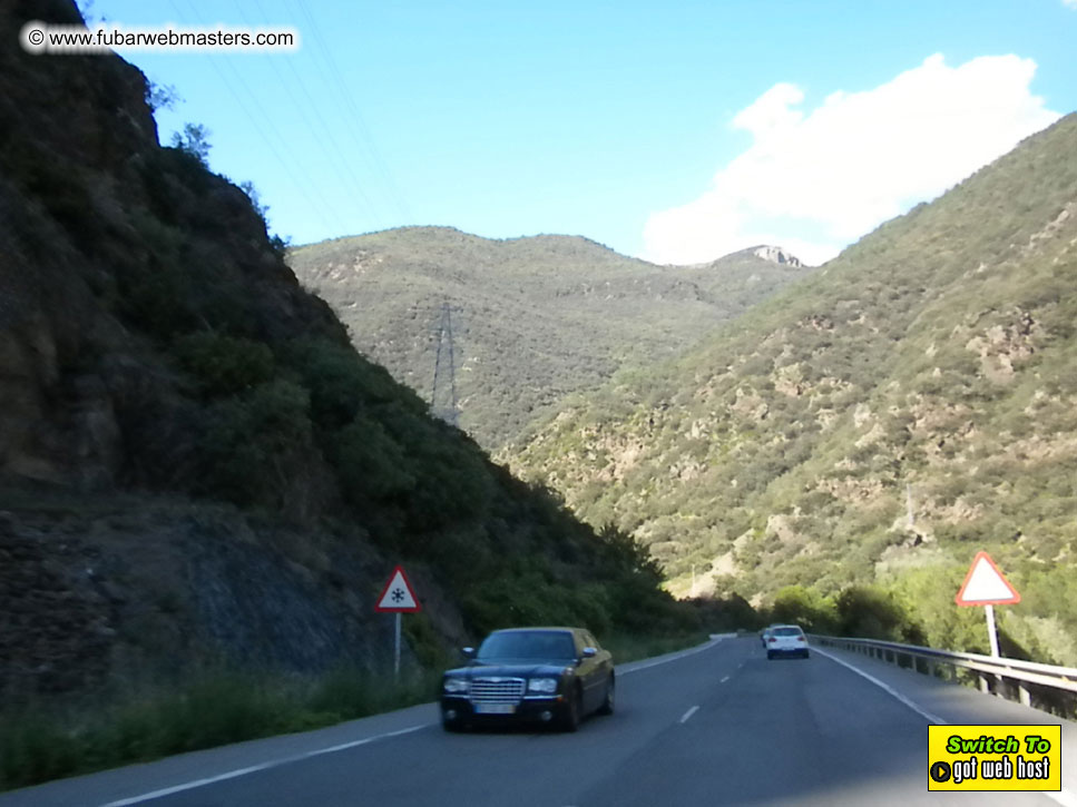 The drive to Andorra