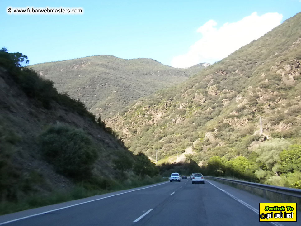 The drive to Andorra